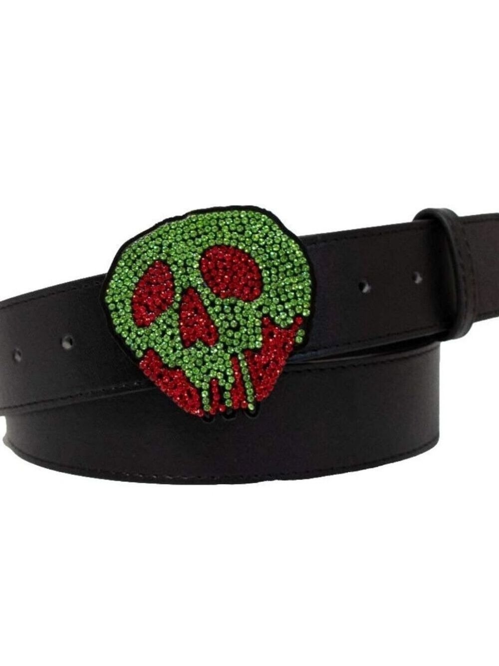 Buckle-Down Women's Disney, Snow White Poison Apple Crystal Rhinestone, Vegan